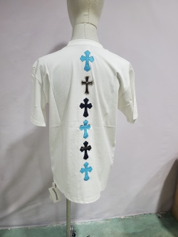 CHROME HEARTS String Label Leather T-Shirt review Stockxkicks 04