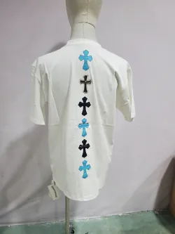 CHROME HEARTS String Label Leather T-Shirt review Stockxkicks 04