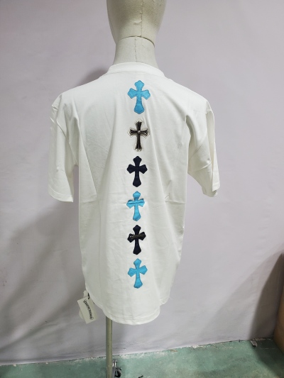 CHROME HEARTS String Label Leather T-Shirt review Stockxkicks 03