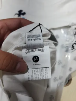 CHROME HEARTS String Label Leather T-Shirt review Stockxkicks 01