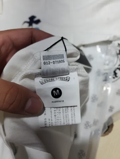 CHROME HEARTS String Label Leather T-Shirt review Stockxkicks 00