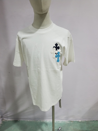 CHROME HEARTS String Label Leather T-Shirt review Stockxkicks 01