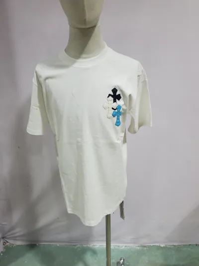 CHROME HEARTS String Label Leather T-Shirt review Stockxkicks 01
