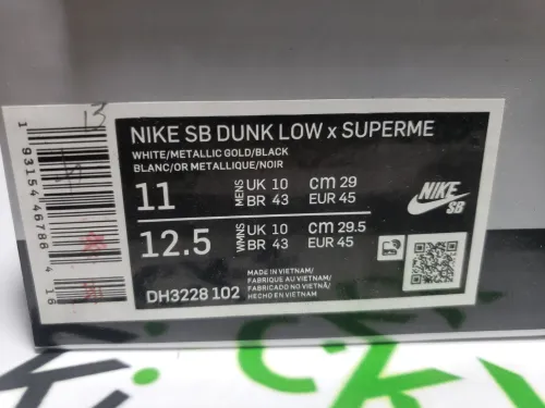 LJR Batch Nike SB Dunk Low Supreme Stars Black (2021) DH3228-102 review 
