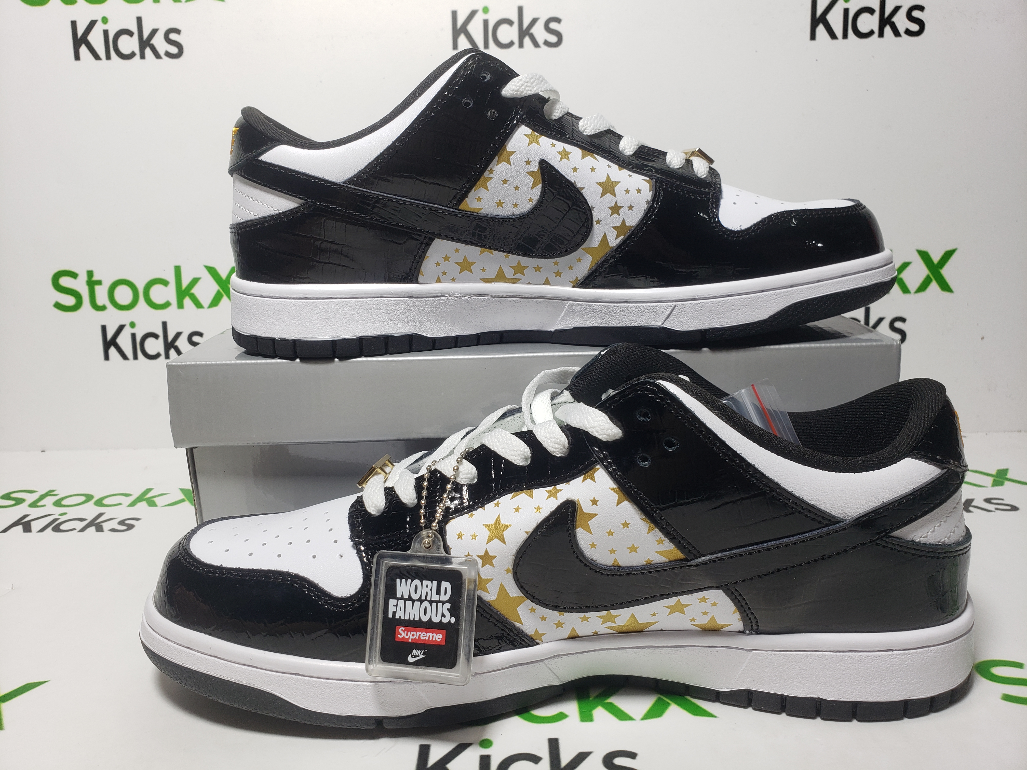 LJR Batch Nike SB Dunk Low Supreme Stars Black (2021) DH3228-102 review Stockxkicks 06