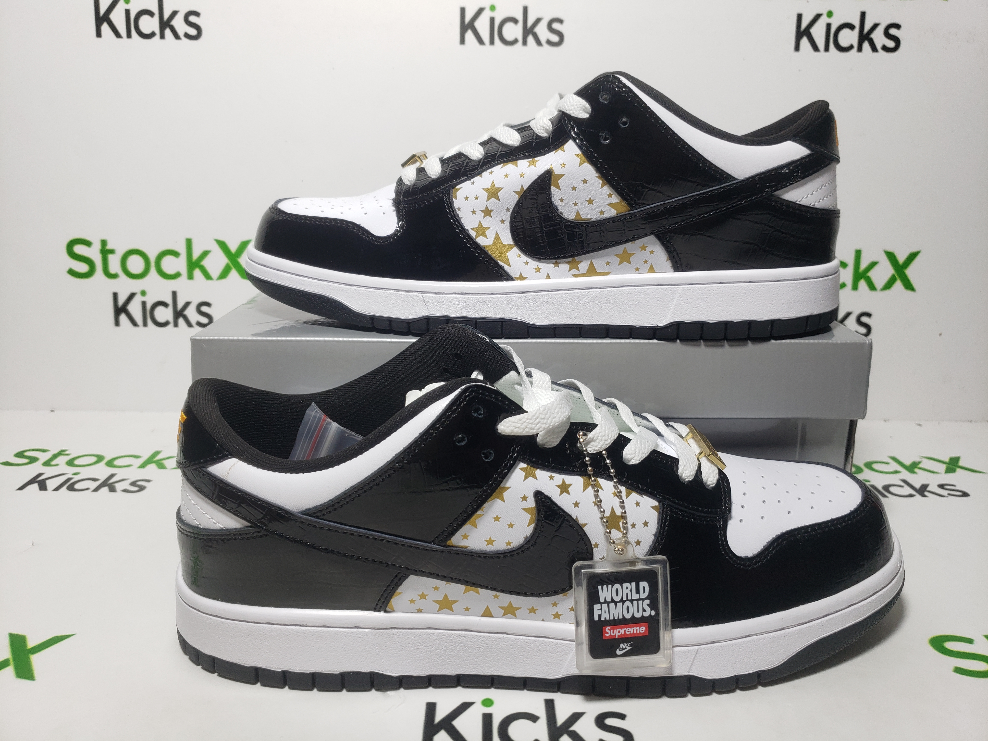 LJR Batch Nike SB Dunk Low Supreme Stars Black (2021) DH3228-102 review Stockxkicks 05