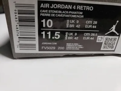 PK God Batch Air Jordan 4 Retro 'Cave Stone' FV5029-200 review Stockxkicks 00