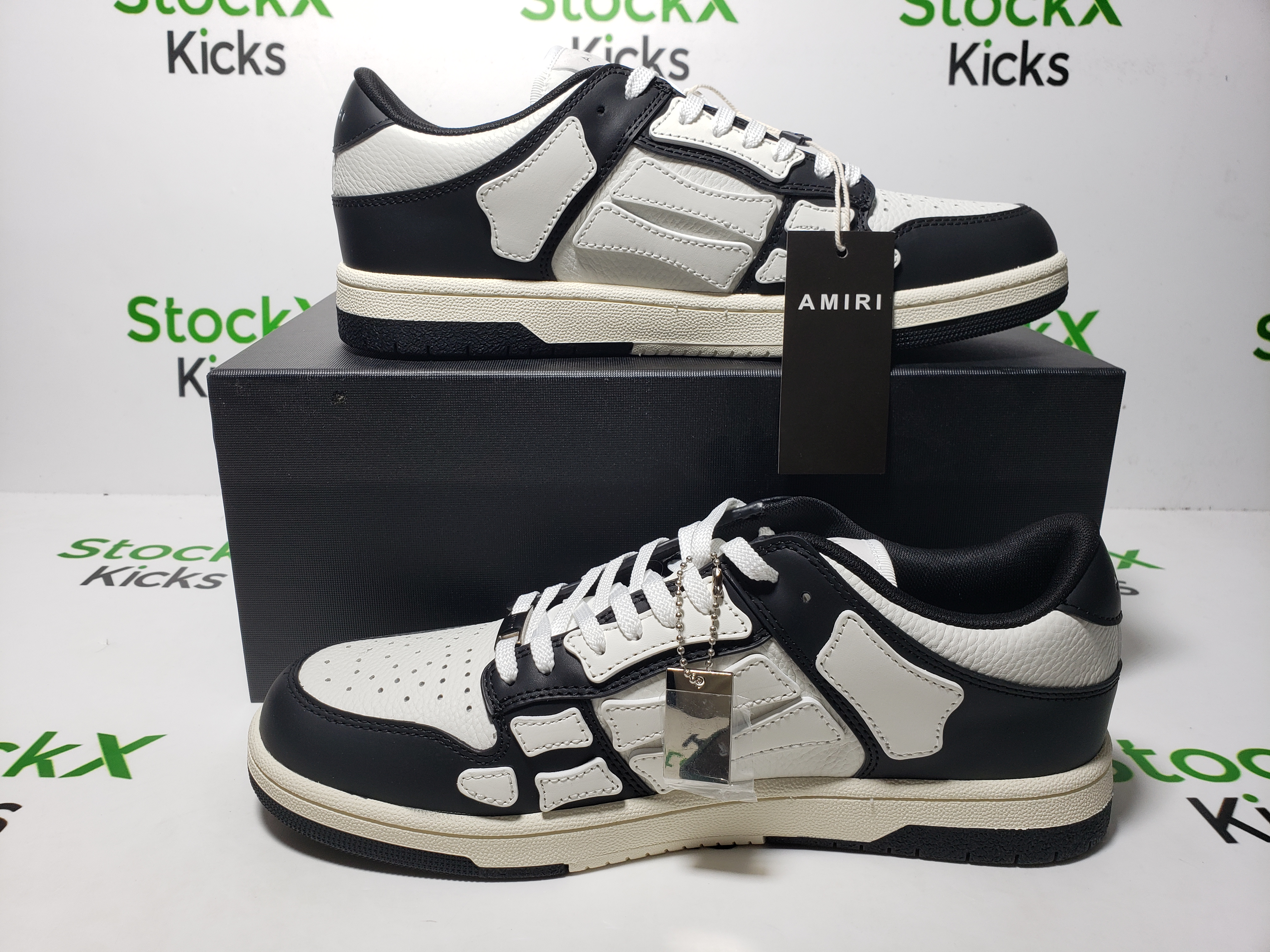 AMIRI Skel Top Low White Black MFS003-004 review Stockxkicks 06
