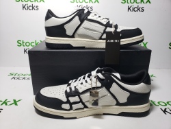 AMIRI Skel Top Low White Black MFS003-004 review Stockxkicks 07