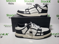AMIRI Skel Top Low White Black MFS003-004 review Stockxkicks 06