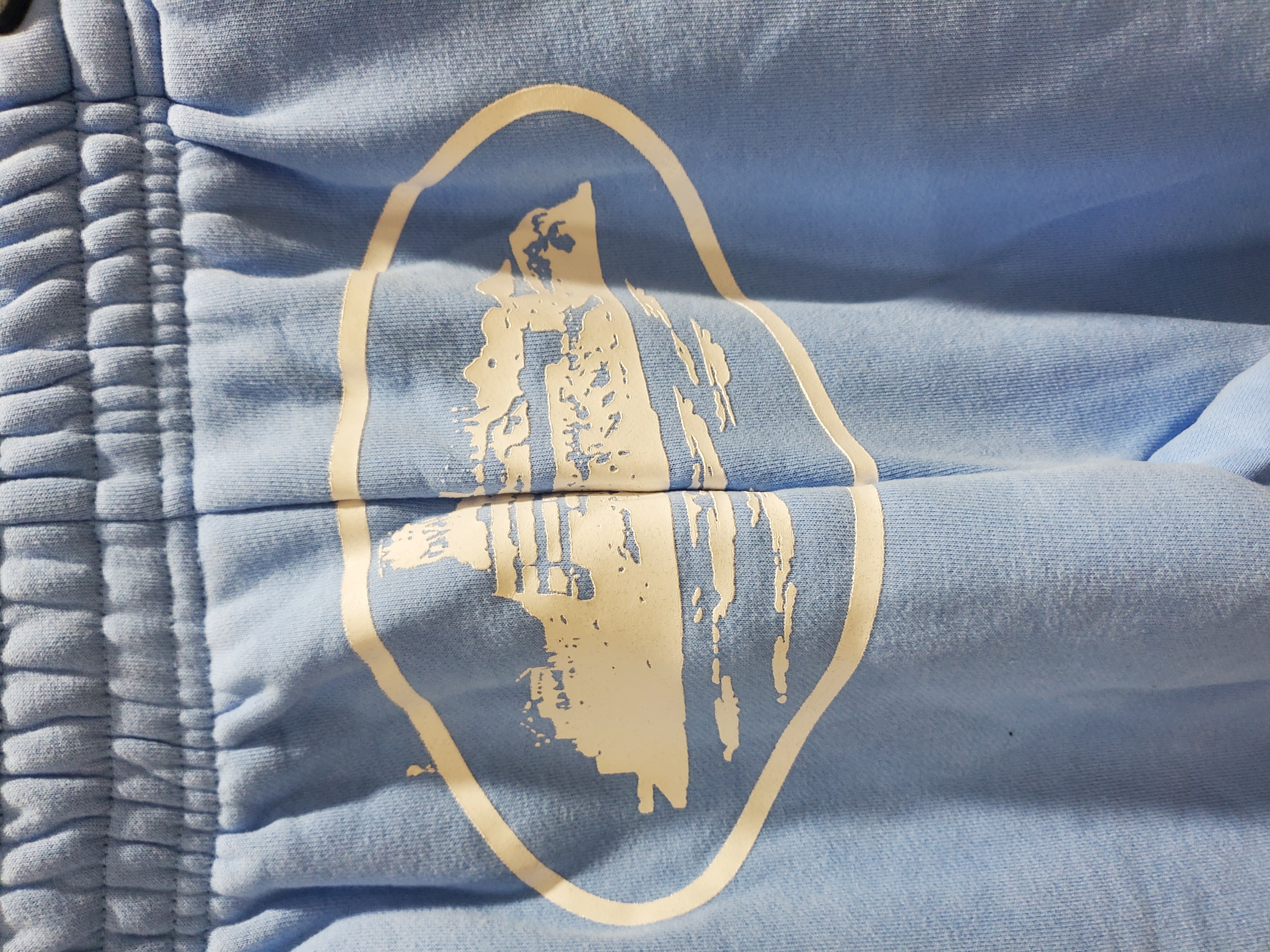 Corteiz OG Alcatraz Shorts Heather Blue review Stockxkicks 02