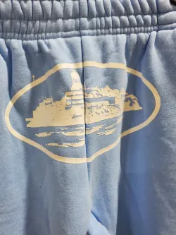 Corteiz OG Alcatraz Shorts Heather Blue review Stockxkicks 03