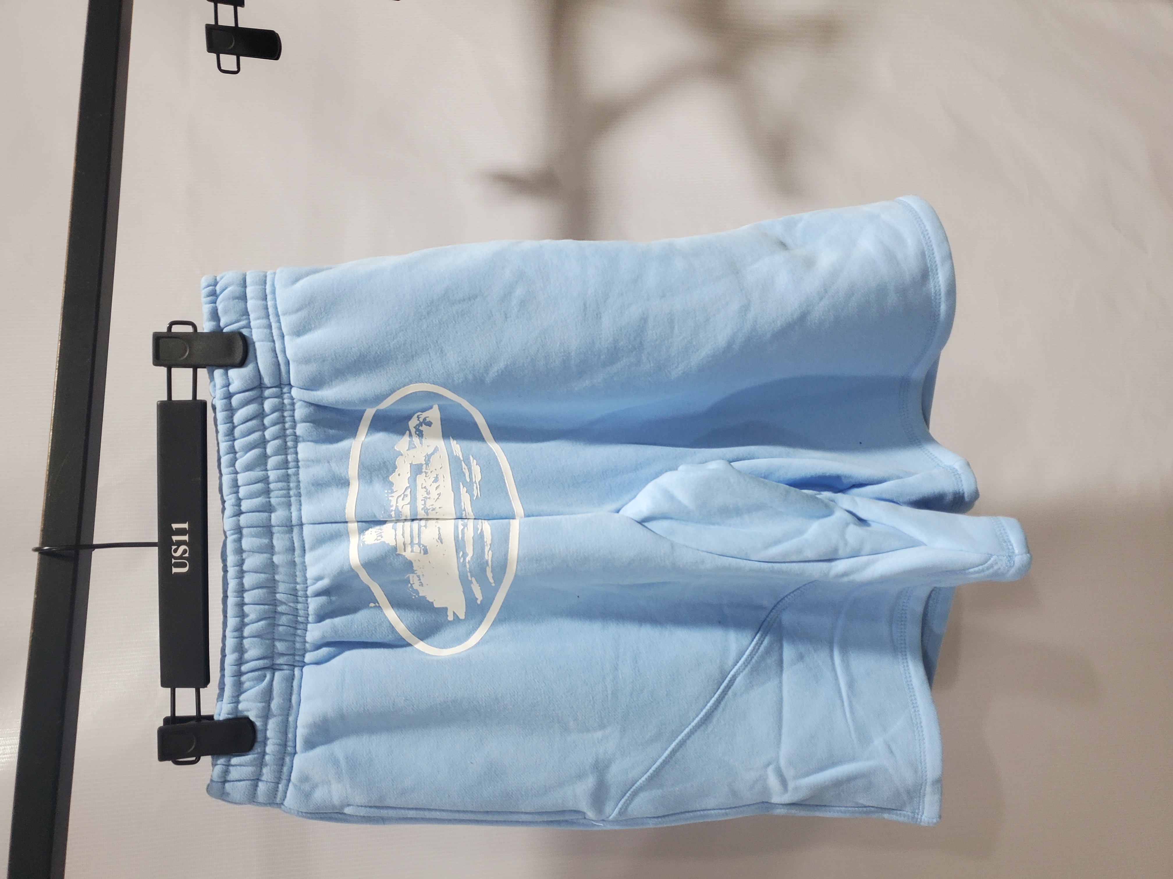 Corteiz OG Alcatraz Shorts Heather Blue review Stockxkicks 01