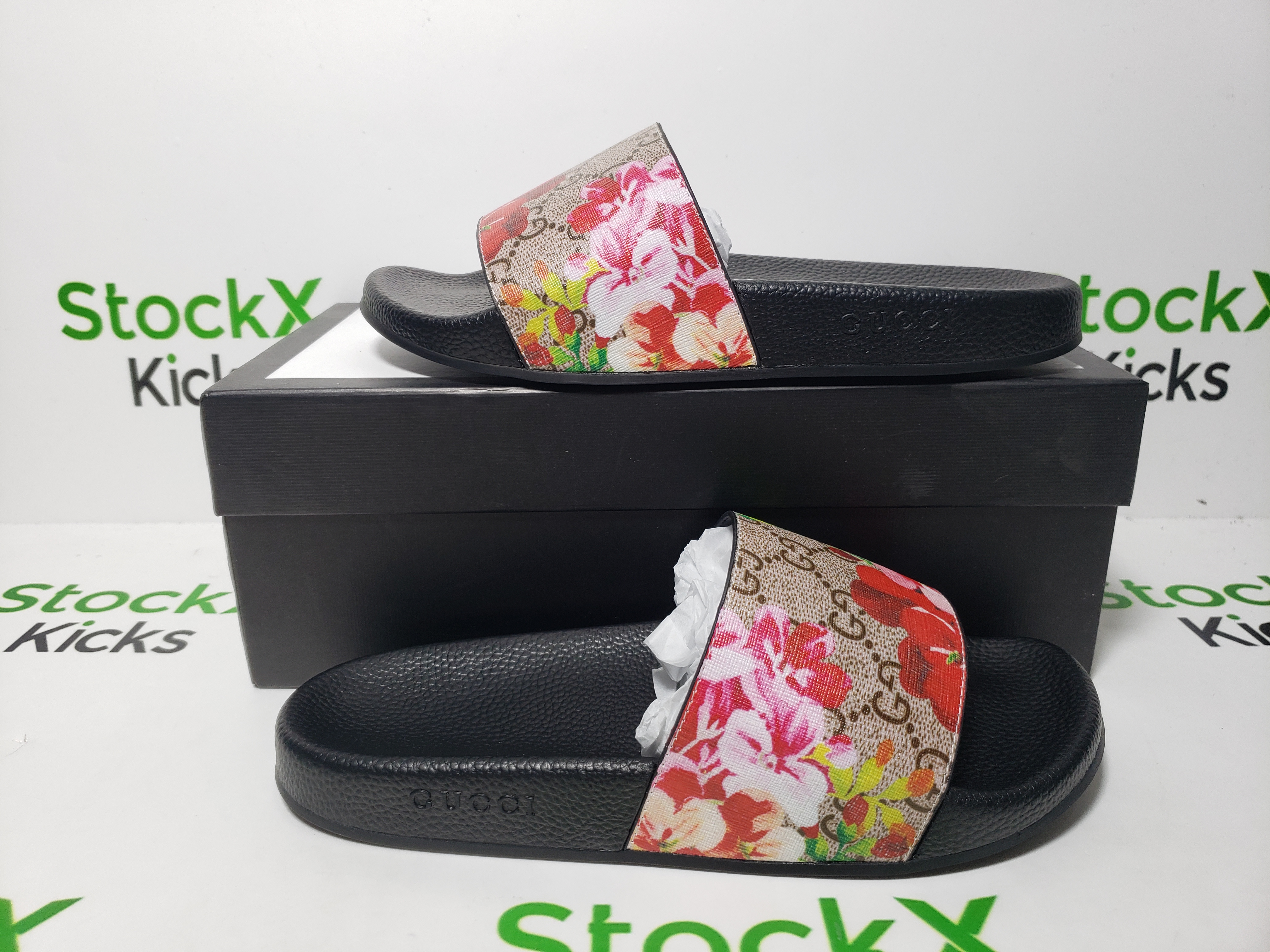 Gucci Slides Bloom Supreme 408508 KU200 8919 review Stockxkicks 05