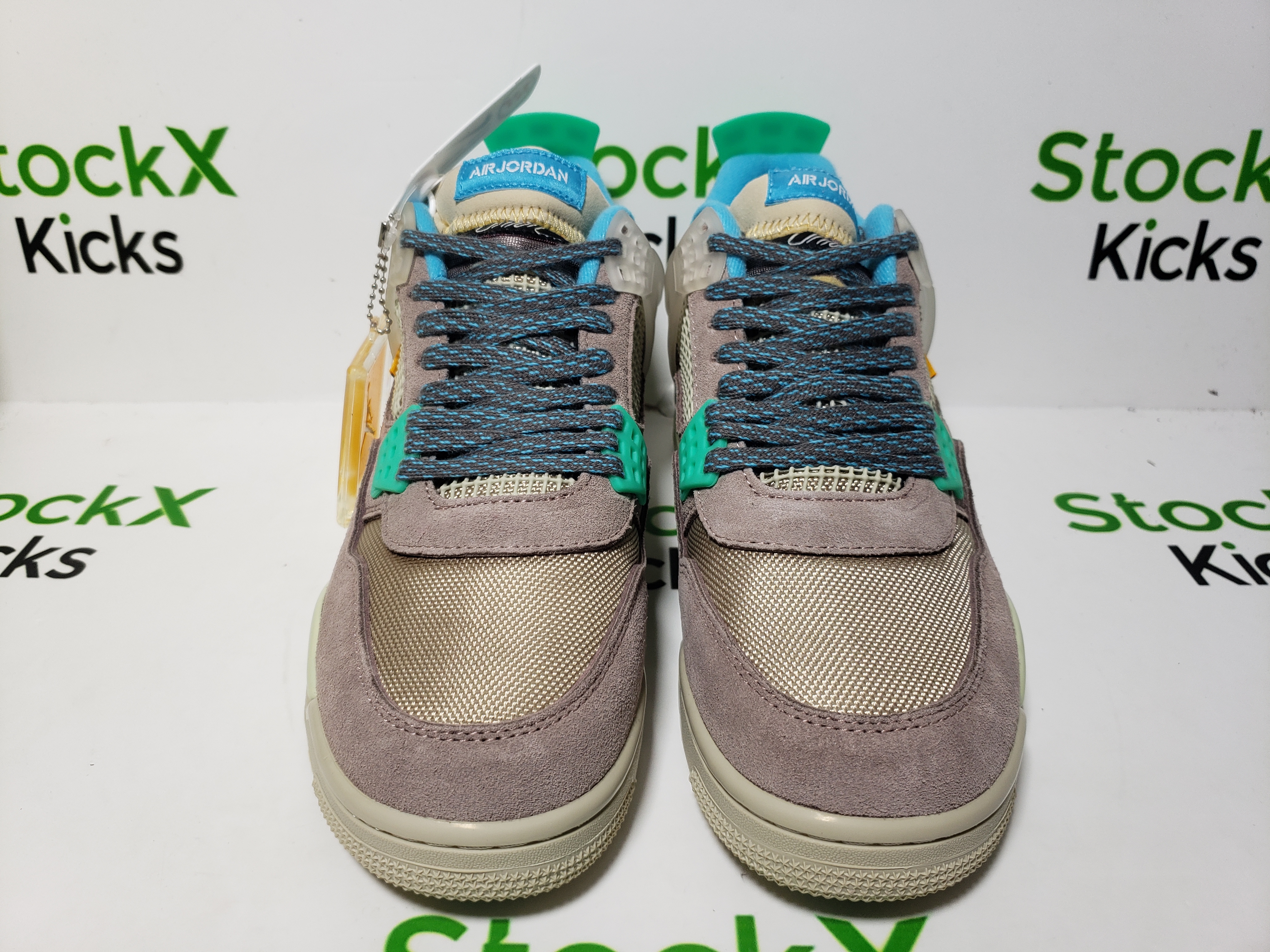 PK God Batch Union LA x Air Jordan 4 Taupe Haze DJ5718-242 review Stockxkicks 01