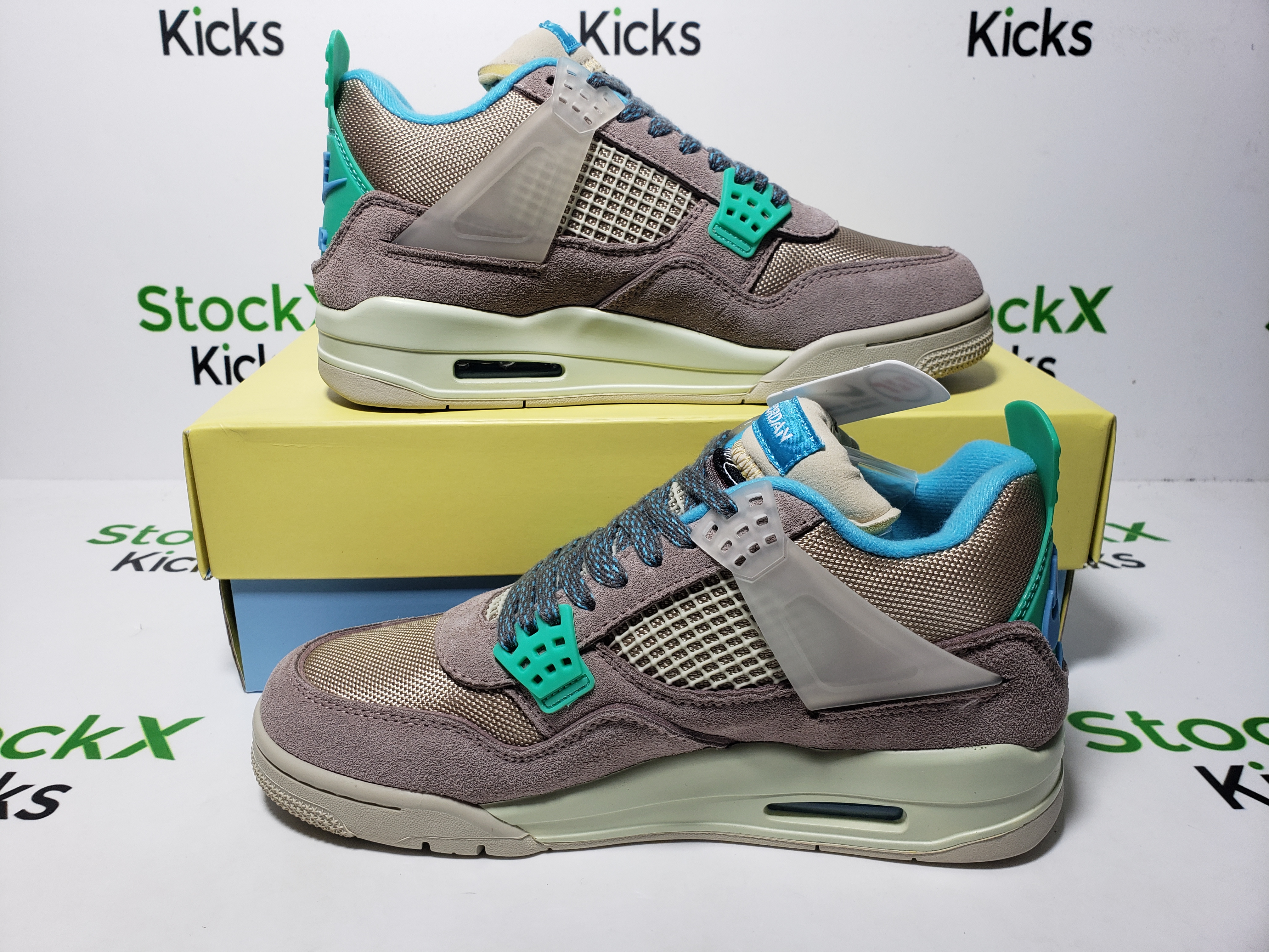 PK God Batch Union LA x Air Jordan 4 Taupe Haze DJ5718-242 review Stockxkicks 06