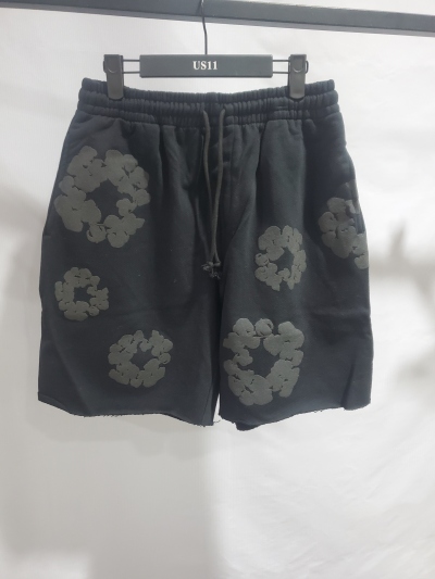 Denim Tears The Cotton Wreath Shorts Black Grey review Stockxkicks 01