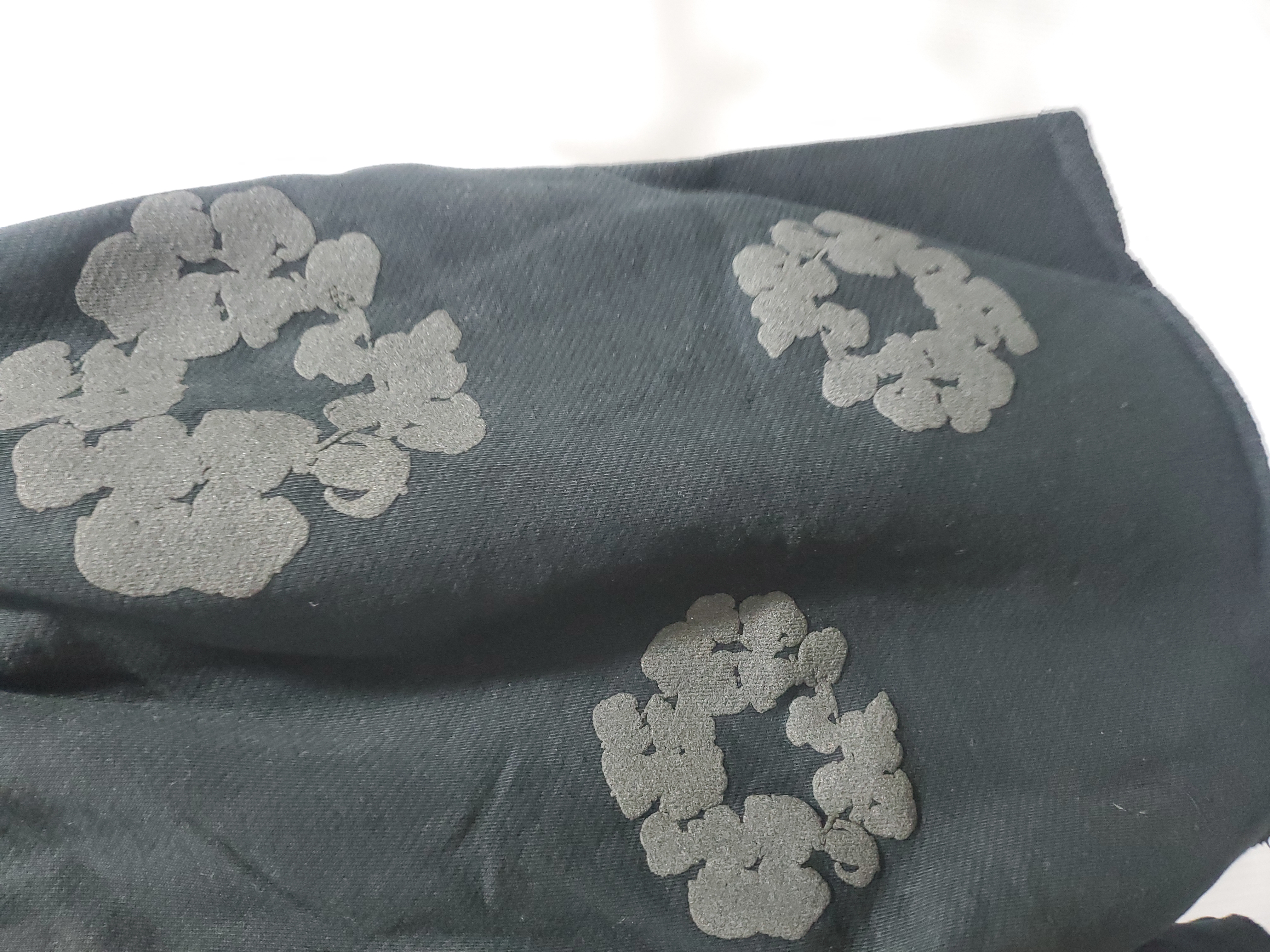 Denim Tears The Cotton Wreath Shorts Black Grey review Stockxkicks 04