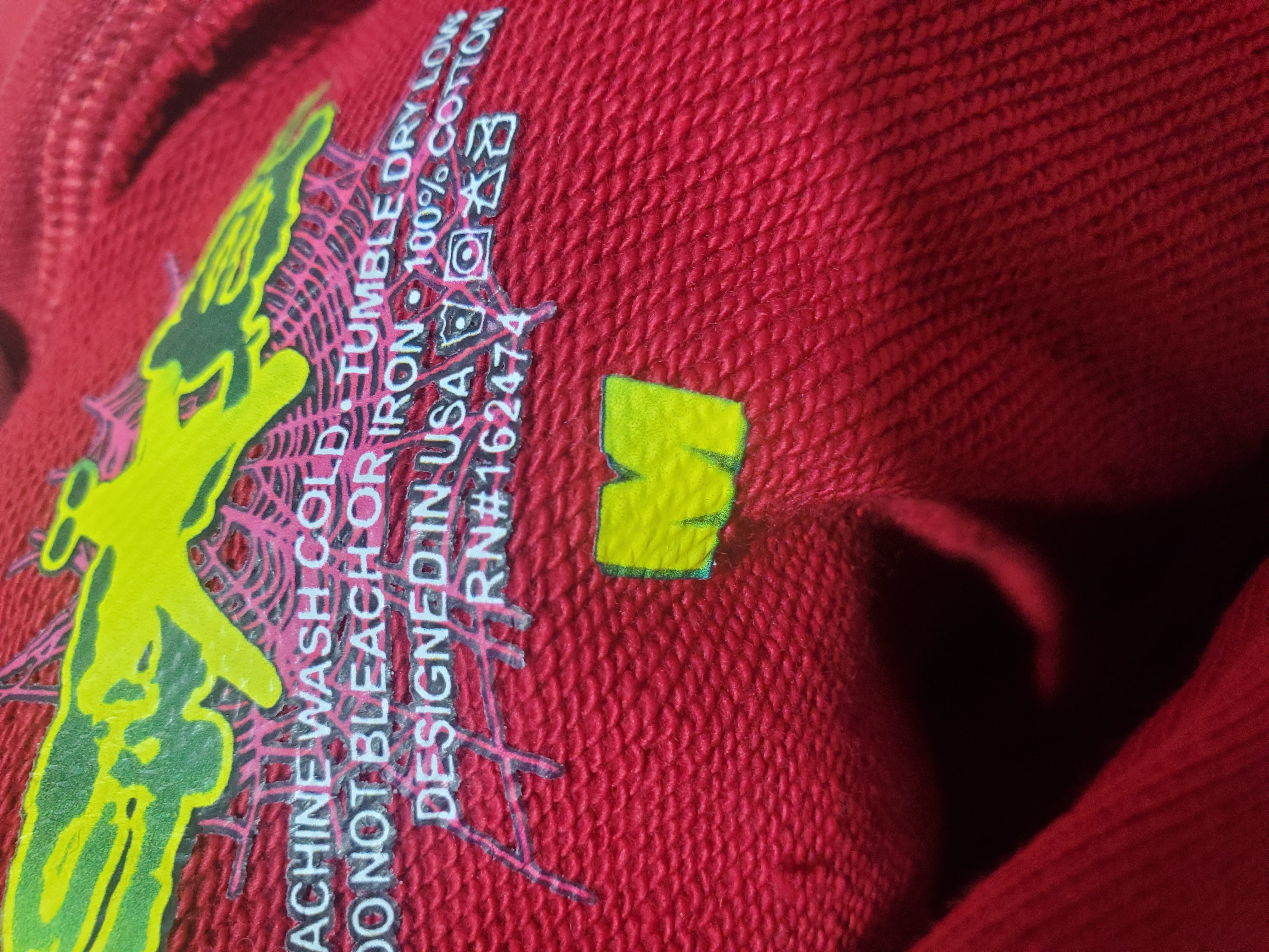 Sp5der Logo Hoodie Maroon YZ GE review Stockxkicks 00