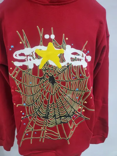 Sp5der Logo Hoodie Maroon YZ GE review Stockxkicks 01