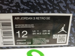 PK God Batch Air Jordan 3 Retro SE Fire Red Denim (2020) CZ6431-100 review Stockxkicks 01
