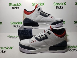 PK God Batch Air Jordan 3 Retro SE Fire Red Denim (2020) CZ6431-100 review Stockxkicks 07