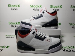 PK God Batch Air Jordan 3 Retro SE Fire Red Denim (2020) CZ6431-100 review Stockxkicks 06