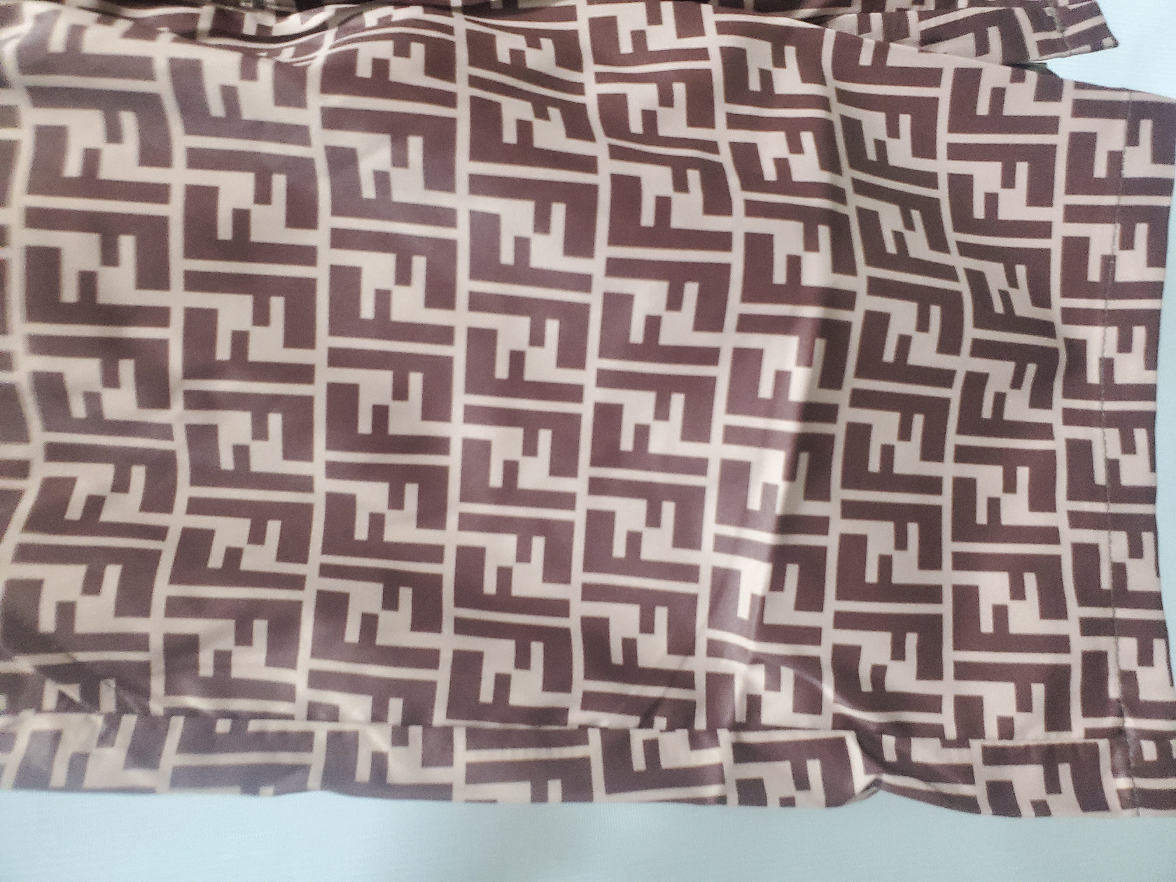 Fendi Fabric Swim Shorts Beige CK AA9BN review Stockxkicks 03