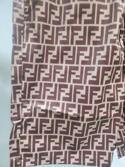 Fendi Fabric Swim Shorts Beige CK AA9BN review Stockxkicks 03