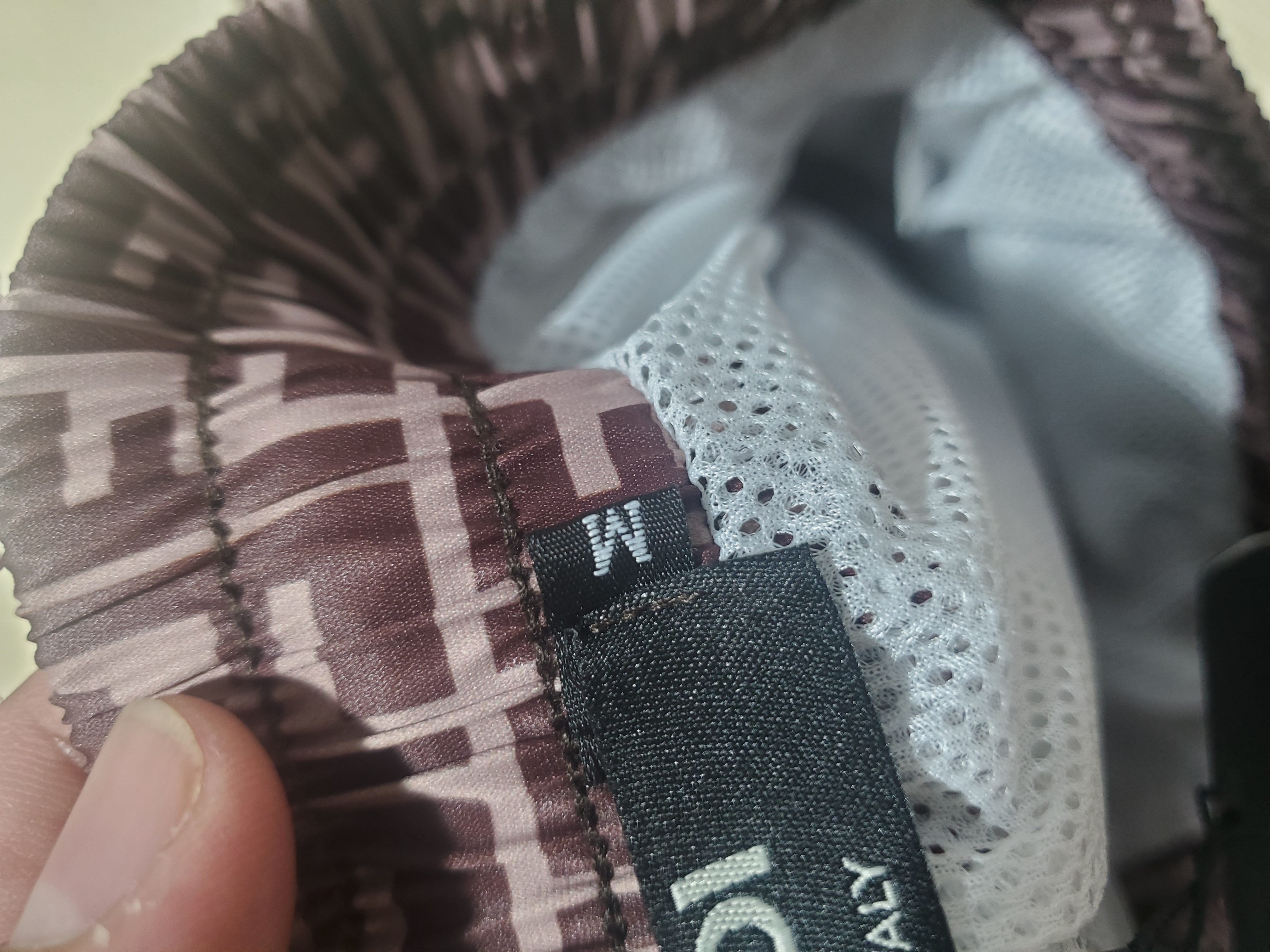 Fendi Fabric Swim Shorts Beige CK AA9BN review Stockxkicks 05