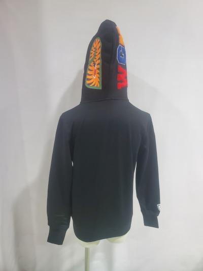 BAPE ABC Camo Shark Zip Hoodie Black review Stockxkicks 01