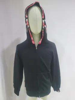 BAPE ABC Camo Shark Zip Hoodie Black review Stockxkicks 06