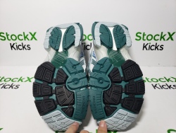 Balenciaga Runner Sneaker White Green Blue 772774 W3RMU 9034 review Stockxkicks 05