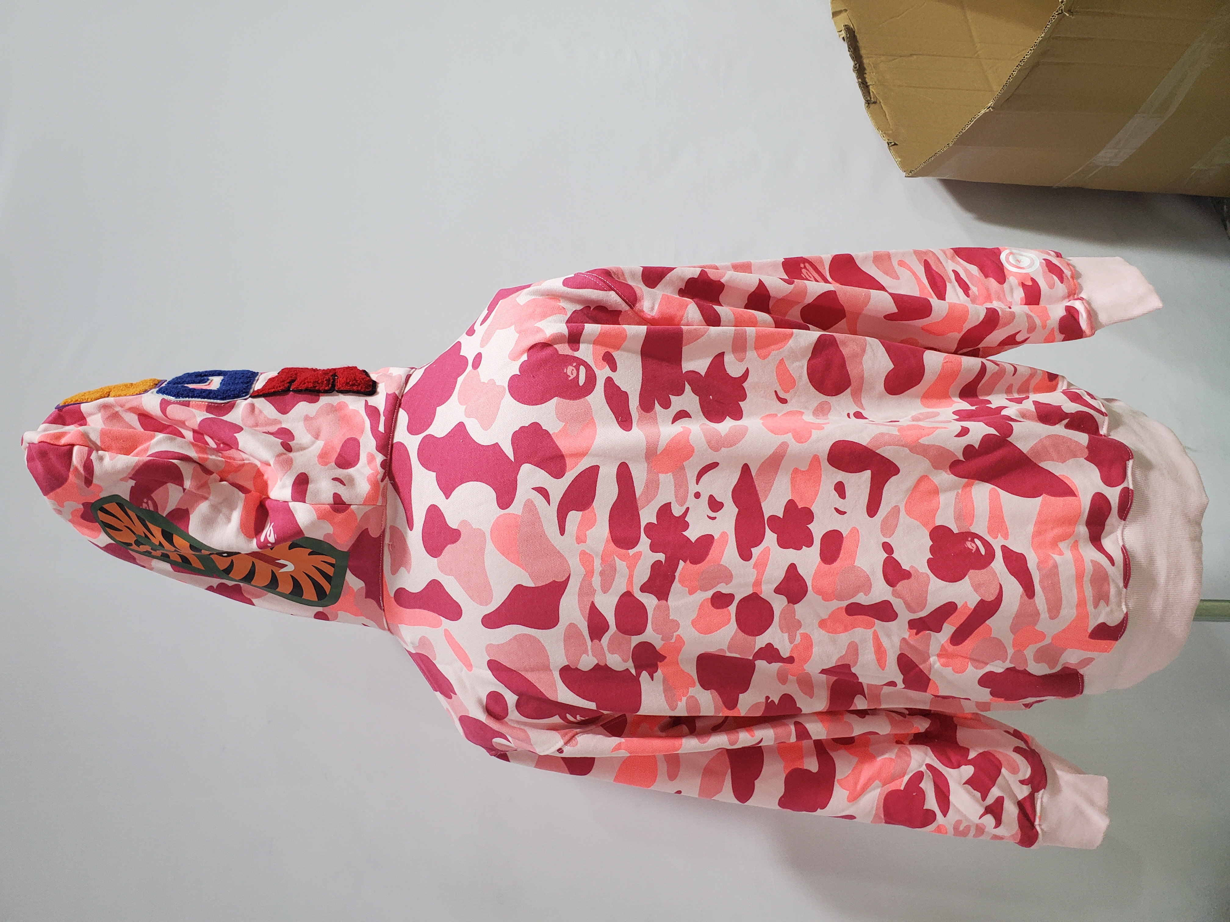 BAPE Color Camo Shark Zip Hoodie Pink review Stockxkicks 05