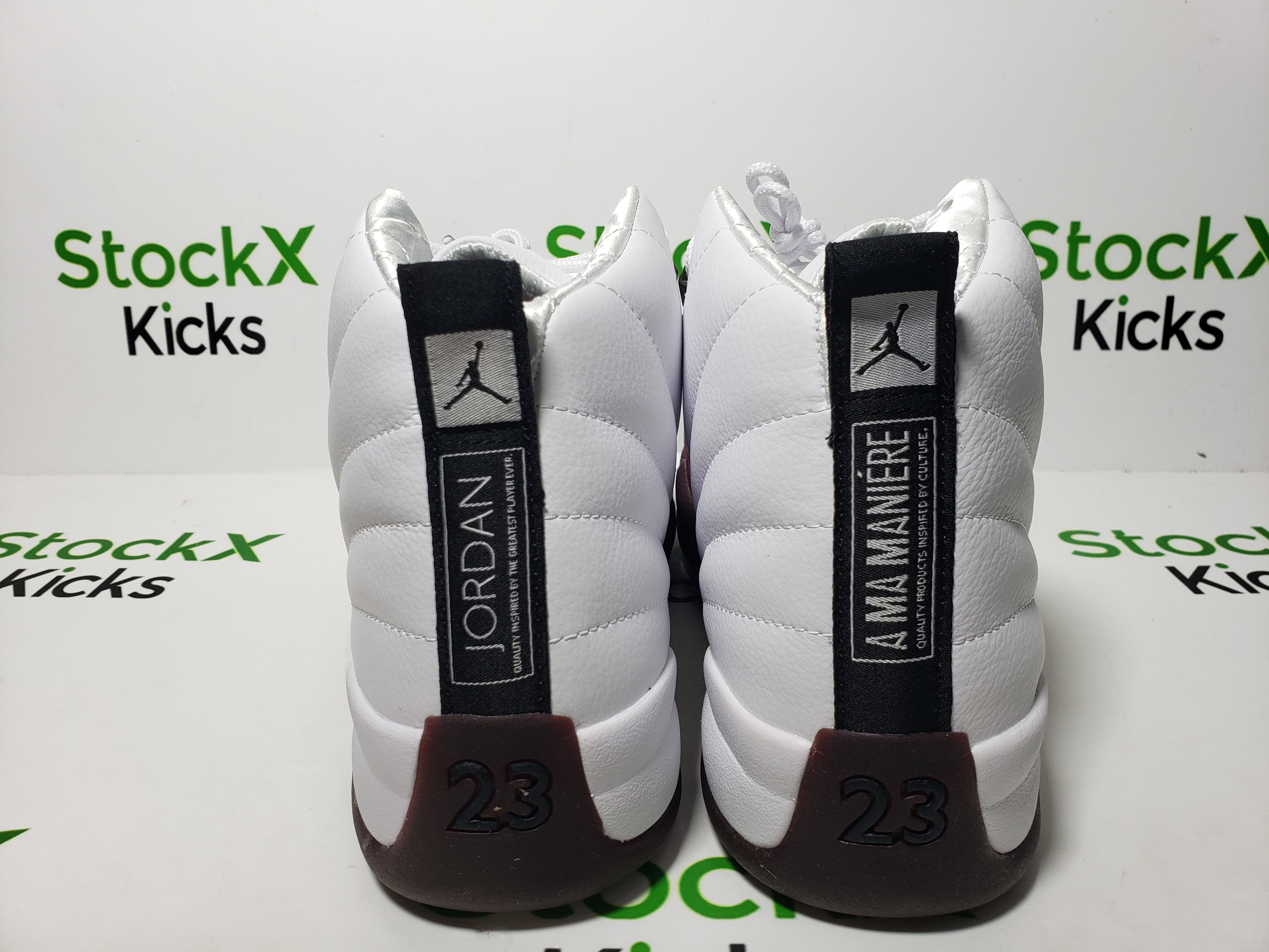 PK God Batch Air Jordan 12 Baijiu Red D76989-100 review Stockxkicks 02