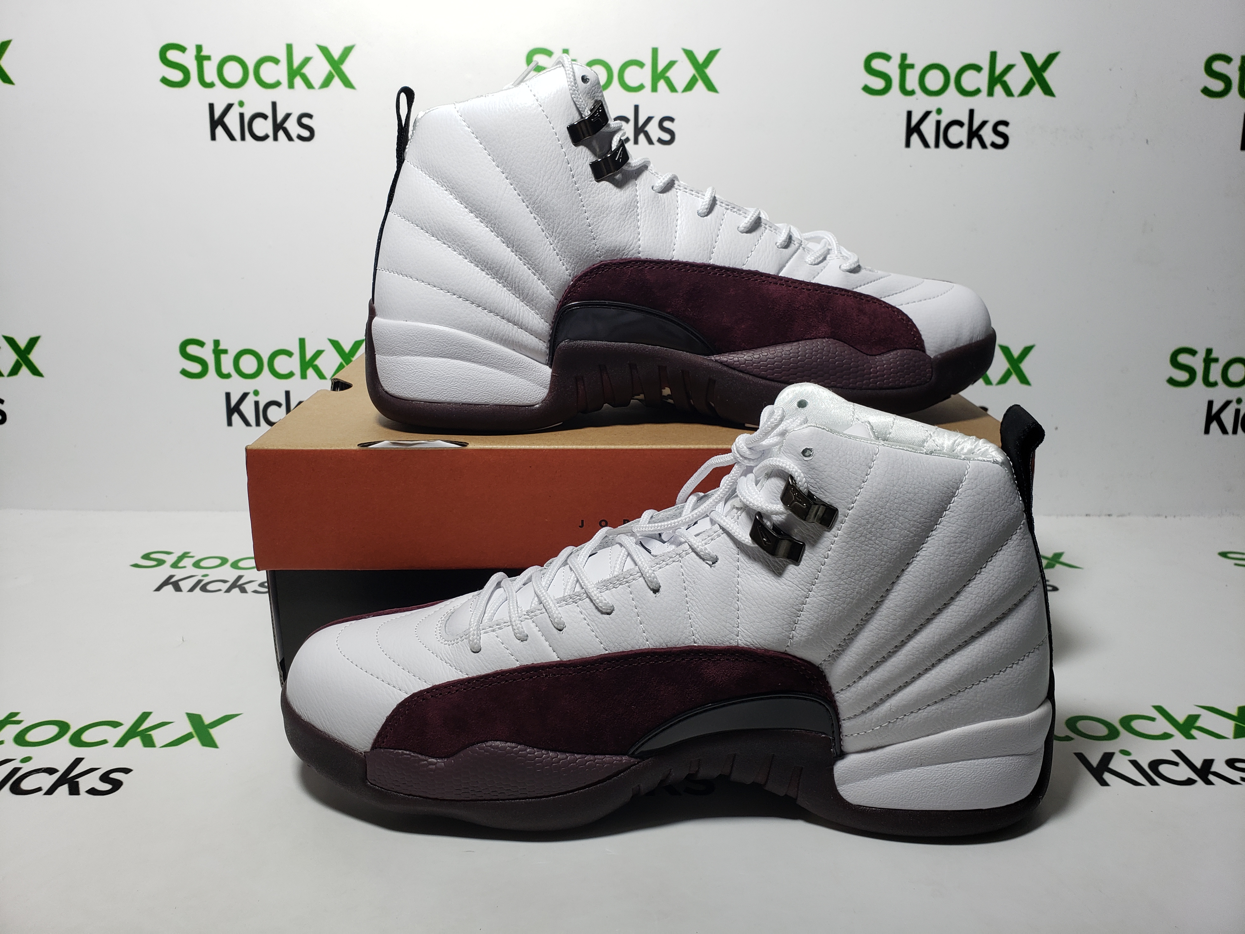 PK God Batch Air Jordan 12 Baijiu Red D76989-100 review Stockxkicks 06