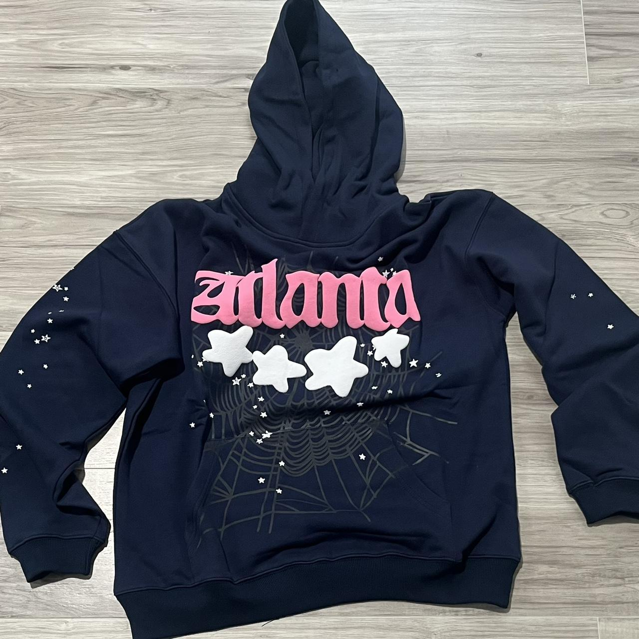 Sp5der Atlanta Hoodie Navy review Ariana Zarzycki