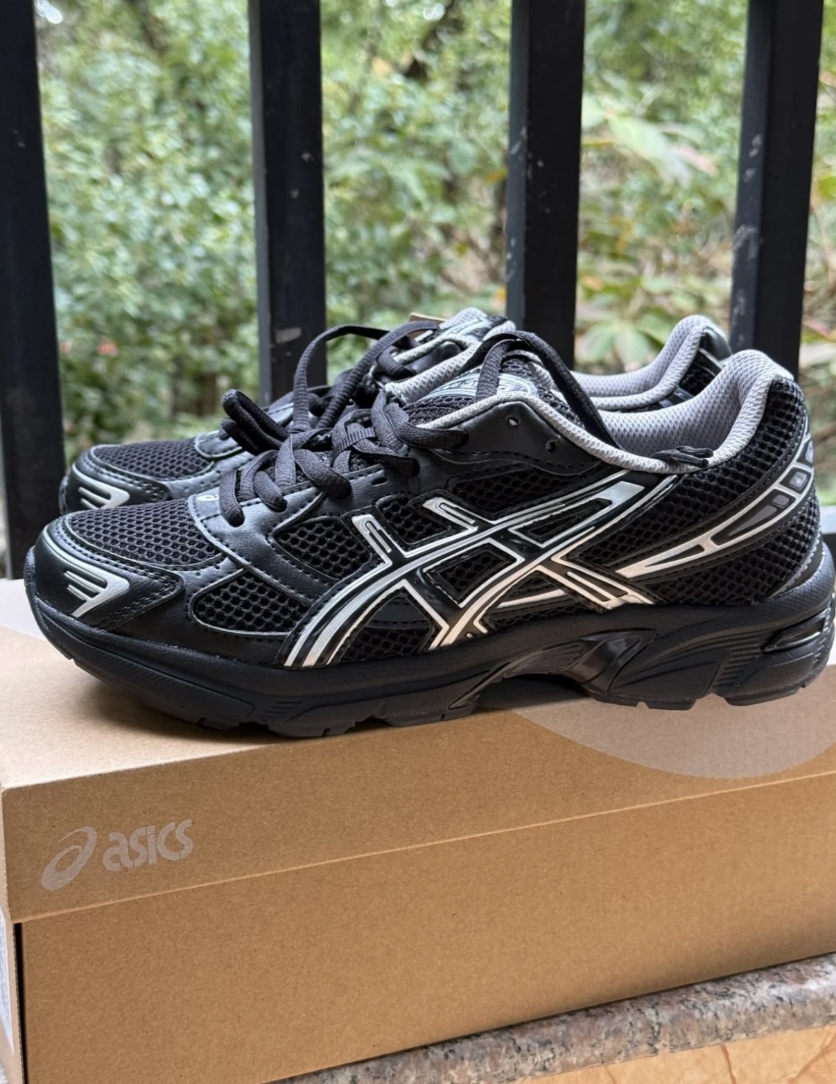 ASICS GEL-1130 Black/Pure Silver review Leonit Uka