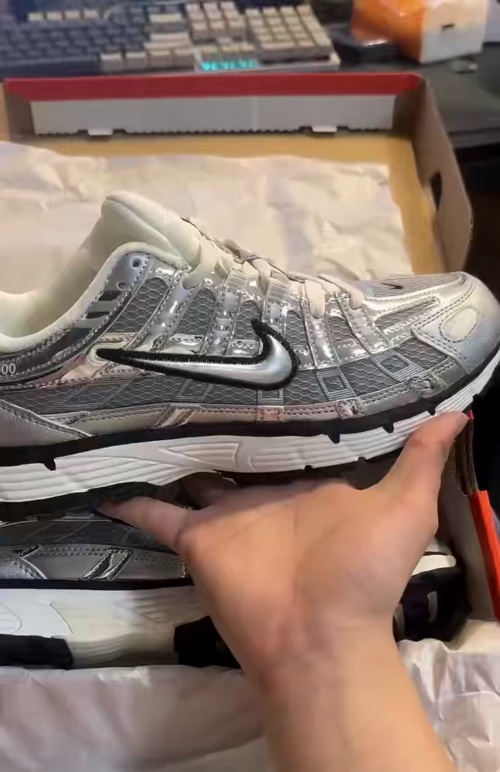 PK God Batch Nike P-6000 Metallic Silver CN0149-001 review 