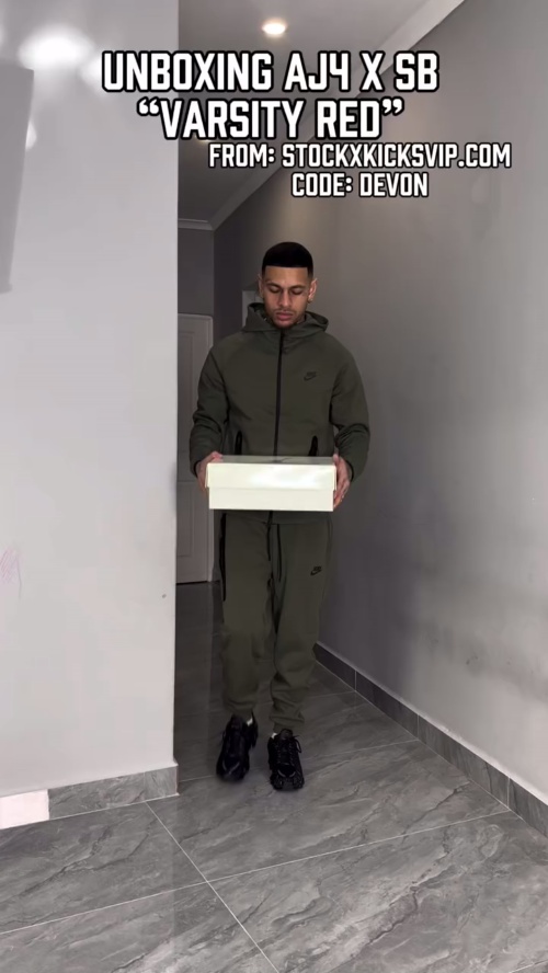 PK God Batch Air Jordan 4 Retro SB Varsity Red DR5415-106 review dev