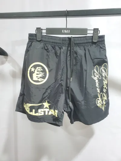 Hellstar Sports Flame Shorts Black review Stockxkicks 01