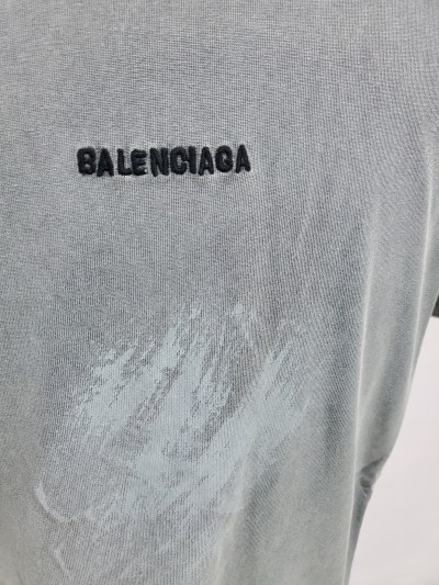 Balenciaga Back T-shirt Medium Fit In Grey review Stockxkicks 02