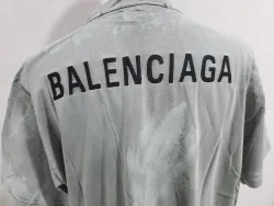 Balenciaga Back T-shirt Medium Fit In Grey review Stockxkicks 06
