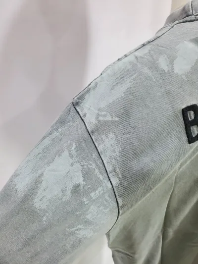 Balenciaga Back T-shirt Medium Fit In Grey review Stockxkicks 06