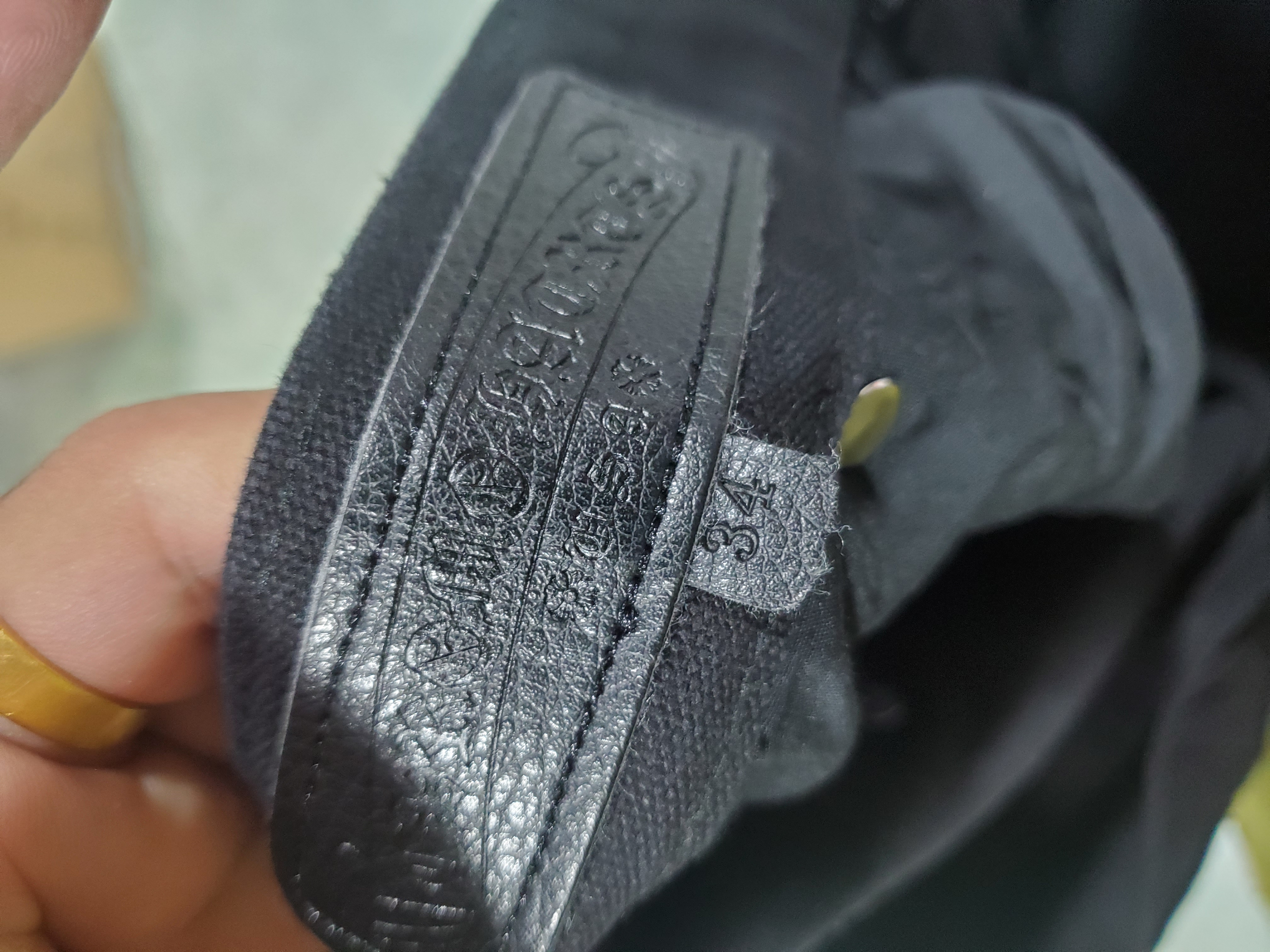 Chrome Hearts Black Leather Cross Patch Carpenter Jean CK 2702023017 review Stockxkicks 00