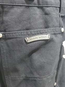 Chrome Hearts Black Leather Cross Patch Carpenter Jean CK 2702023017 review Stockxkicks 08