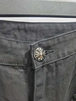 Chrome Hearts Black Leather Cross Patch Carpenter Jean CK 2702023017 review Stockxkicks 07