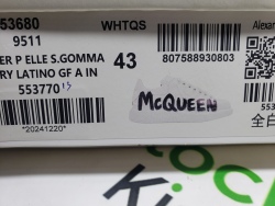Alexander McQueen Oversized Graffiti White Black review Stockxkicks 01