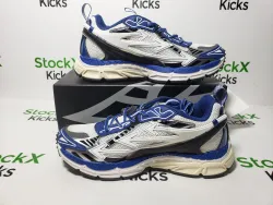 Off White Be Right Back Sneakers Deep Blue White OMIA295F24 FAB00 10145 review Stockxkicks 07