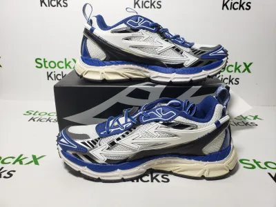 Off White Be Right Back Sneakers Deep Blue White OMIA295F24 FAB00 10145 review Stockxkicks 06